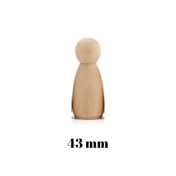 Peg Doll  43 mm Vrouw