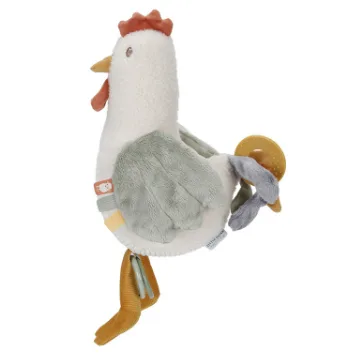 Little Dutch Activiteitenknuffel kip 25cm Little Farm - Afbeelding 4