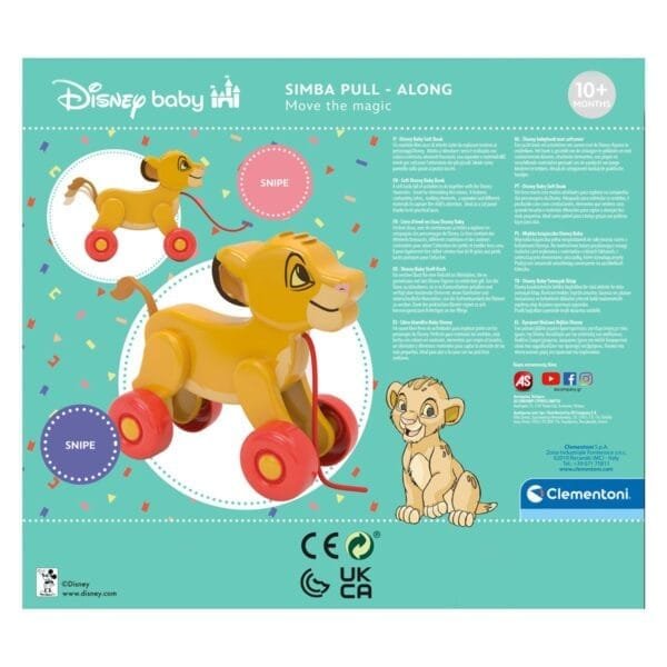 Clementoni Baby Disney Loopfiguur - Simba - Afbeelding 7