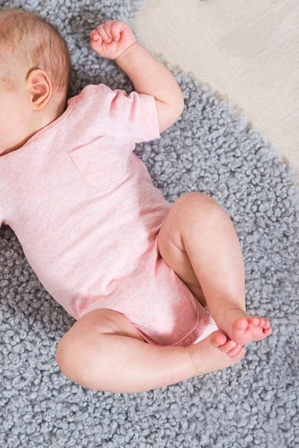 Jollein Romper Speckled pink ( maat 74/80) - Afbeelding 2