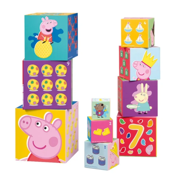 Peppa Pig Stapelkubus - Afbeelding 2