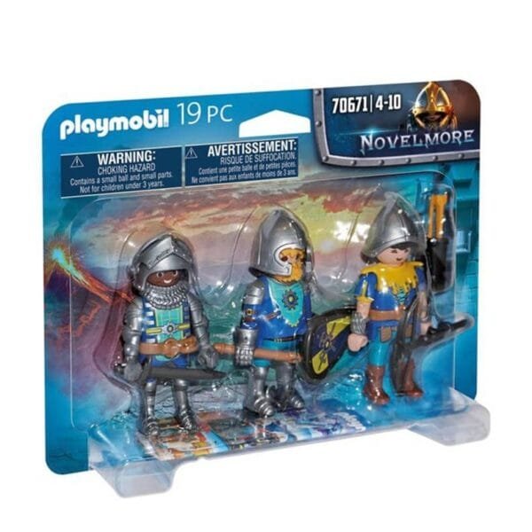 Playmobil - Set van 3 Novelmore ridders - 70671