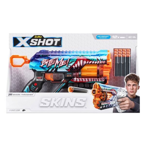 ZURU X-Shot Skins Griefer met 12 Darts - Afbeelding 2