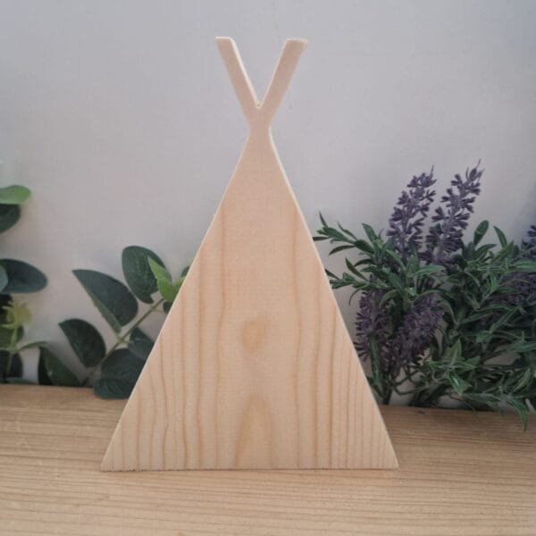 Houten tipi tent