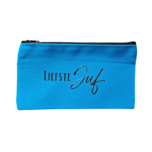 Etui 'Liefste Juf' Blauw