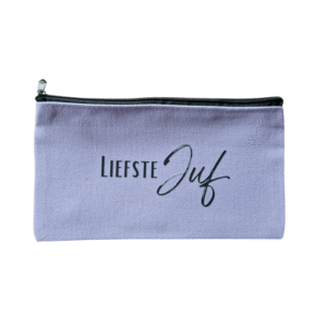 Etui 'Liefste Juf' Paars