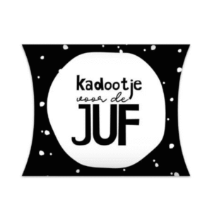 Gondeldoosje kadootje voor de juf