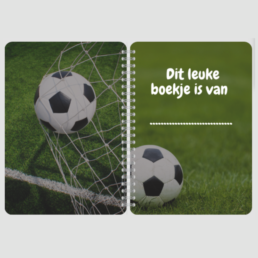 Het Ultieme Handtekeningen/Fotoboekje voor Voetbalfans - Afbeelding 2