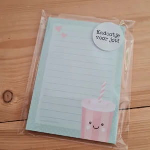 Kadoset | Notitieblokje + Kaart