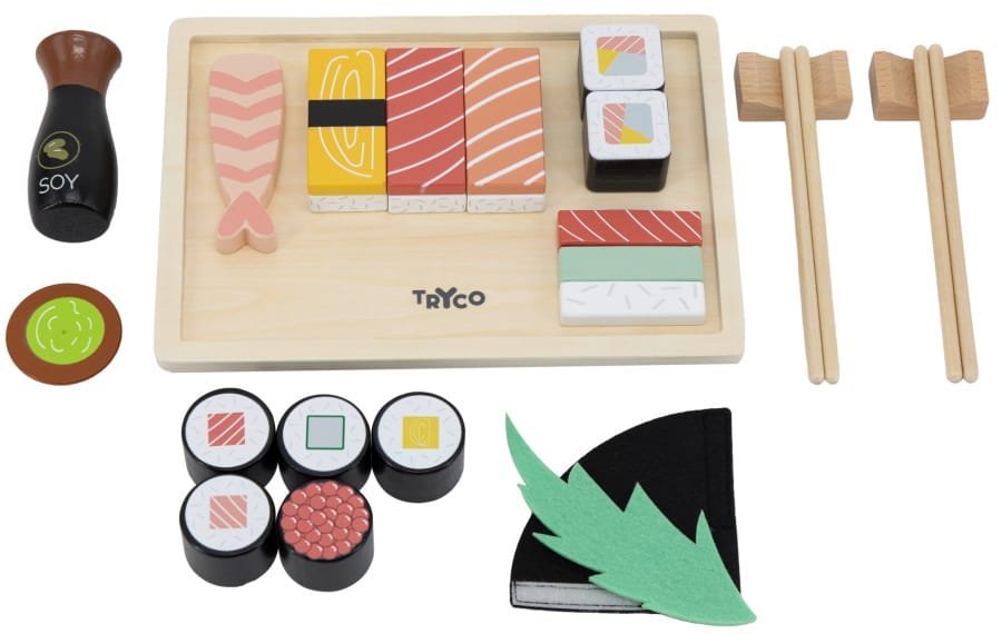 Tryco Houten Sushi Set - Afbeelding 3