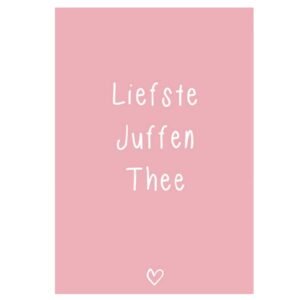 Kaart Liefste Juffenthee