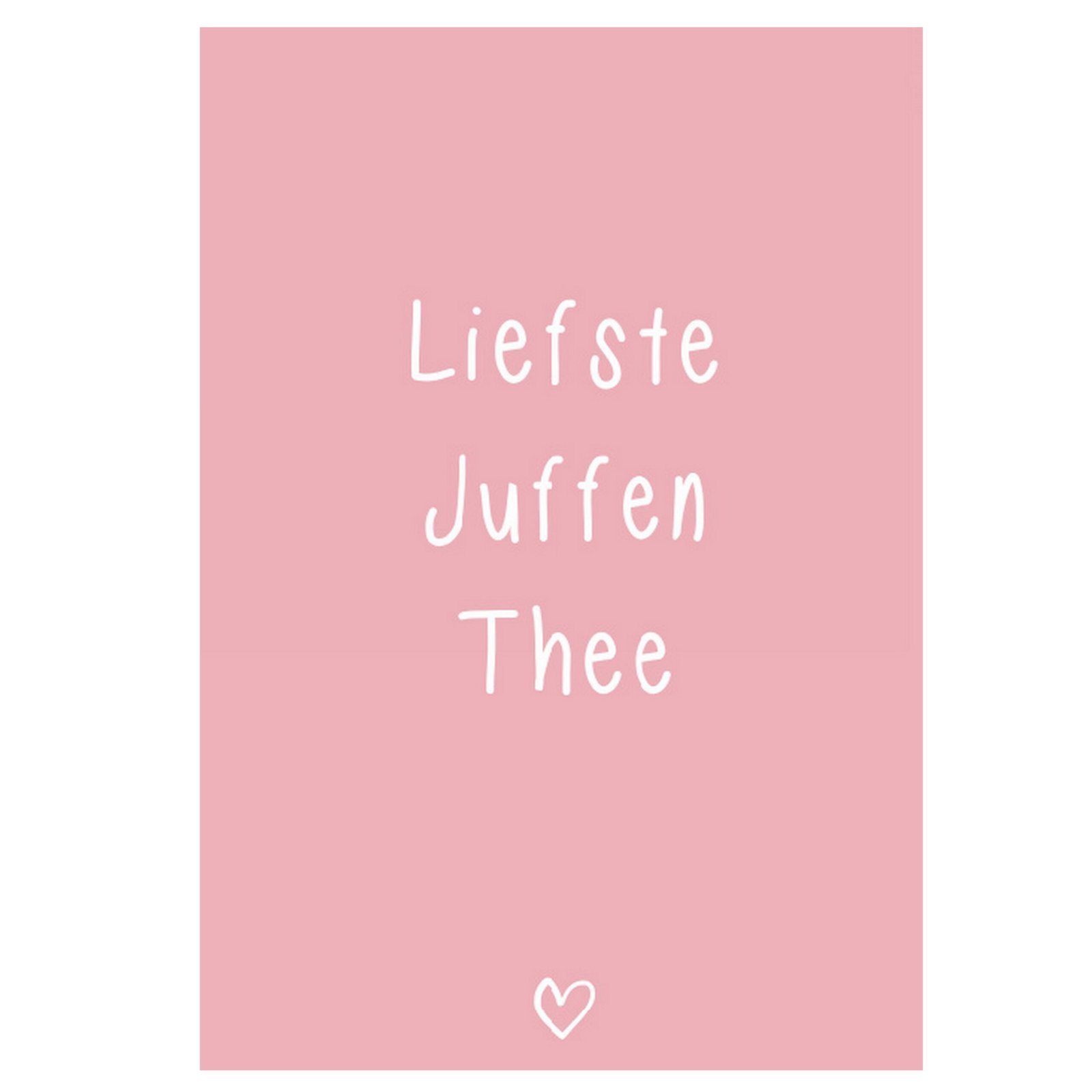 Kaart Liefste Juffenthee