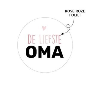 Sticker Liefste Oma