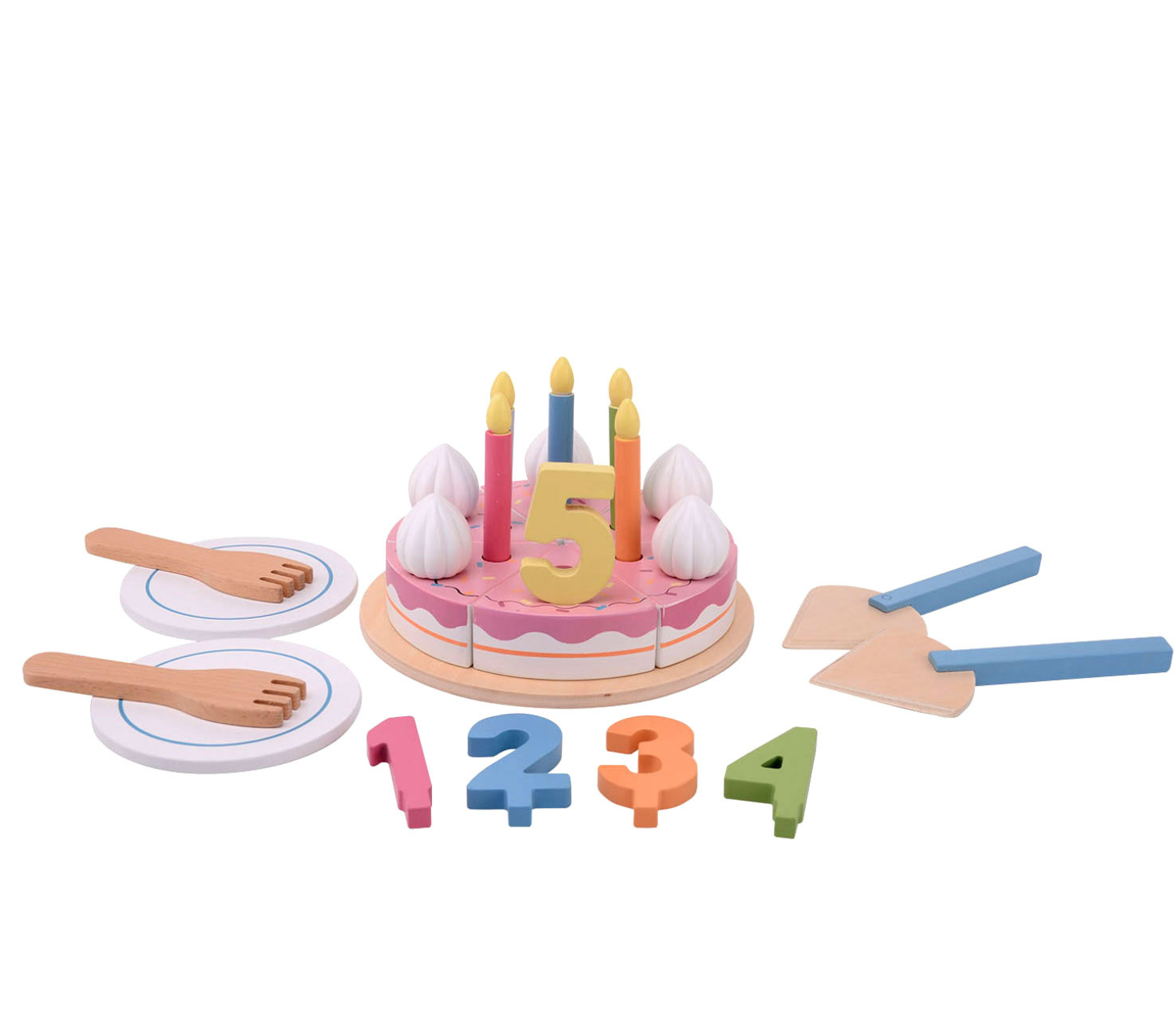 Joueco Verjaardagstaart Speelset