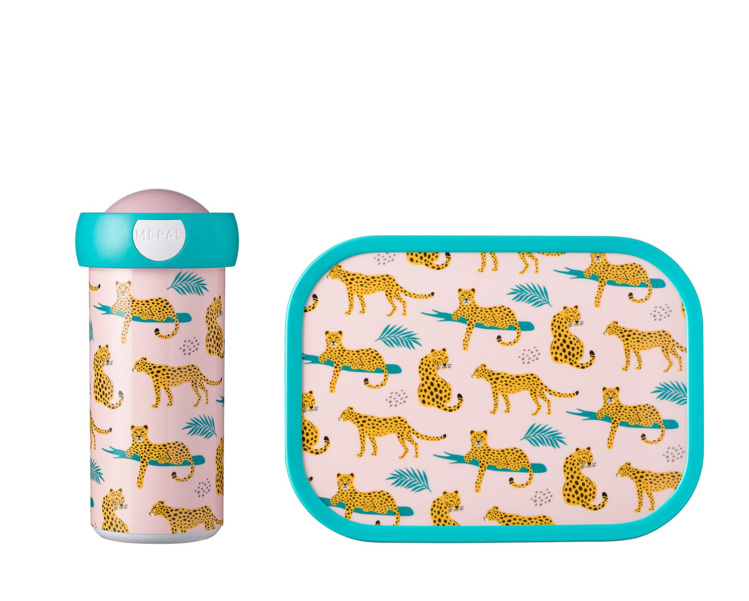Mepal Lunchset Campus (schoolbeker + lunchbox) - leopard