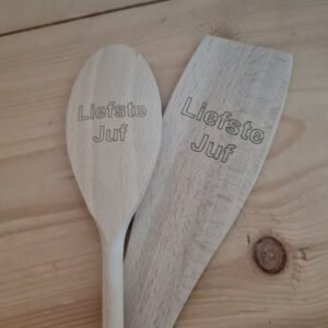 Pollepel en spatel juf