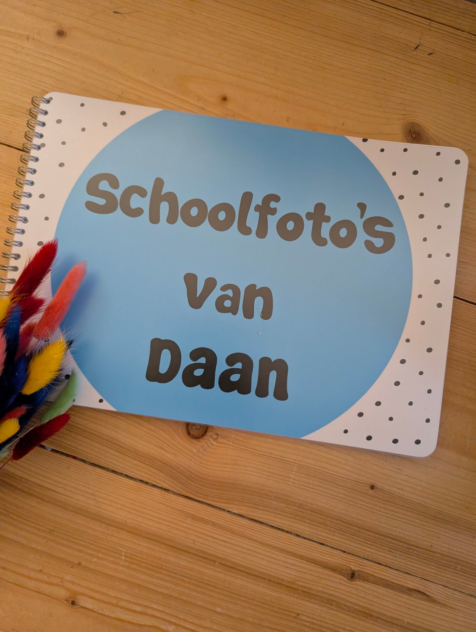 Schoolfotoboek Blauw met naam - Afbeelding 17