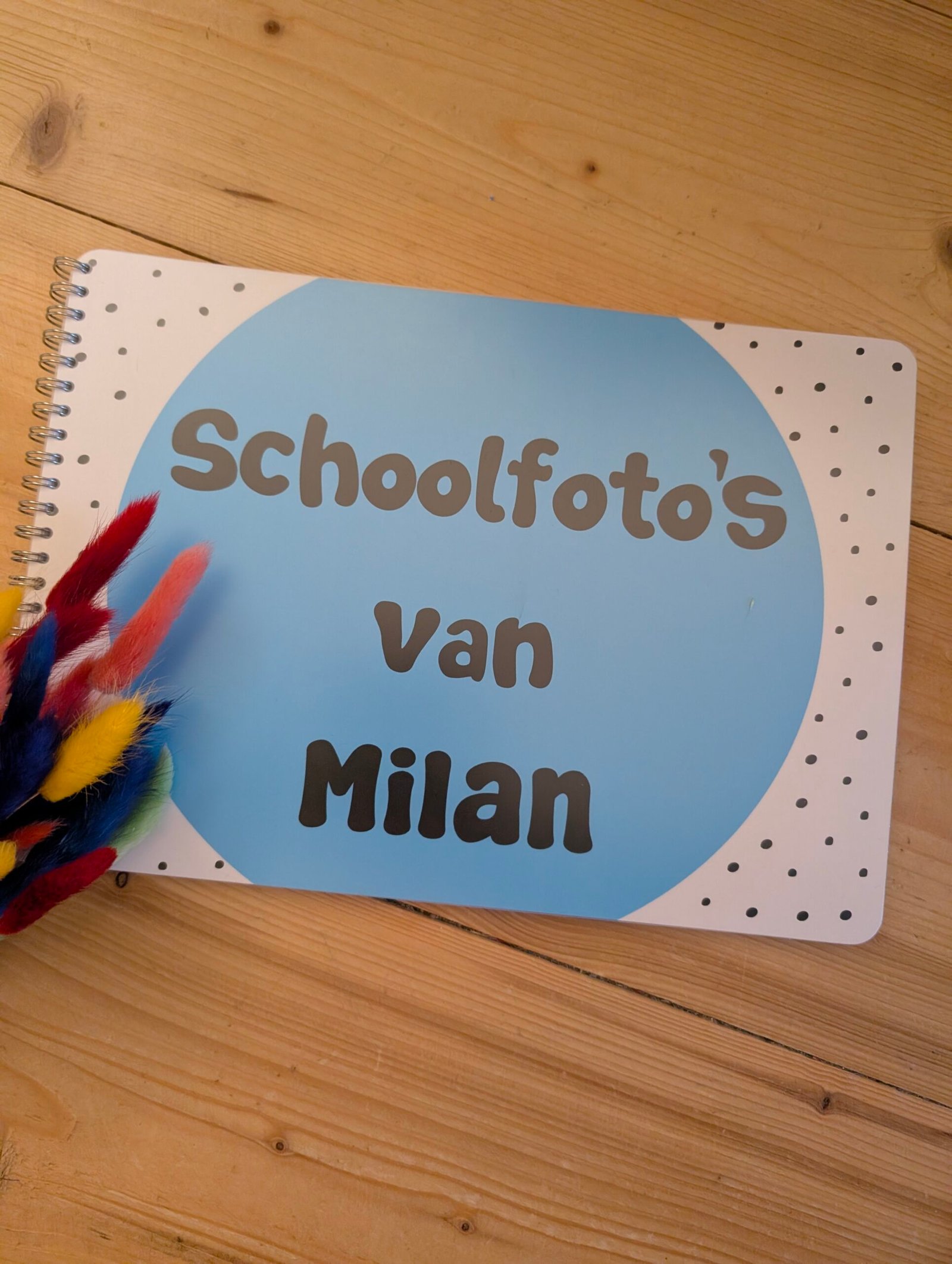 Schoolfotoboek Blauw met naam - Afbeelding 18