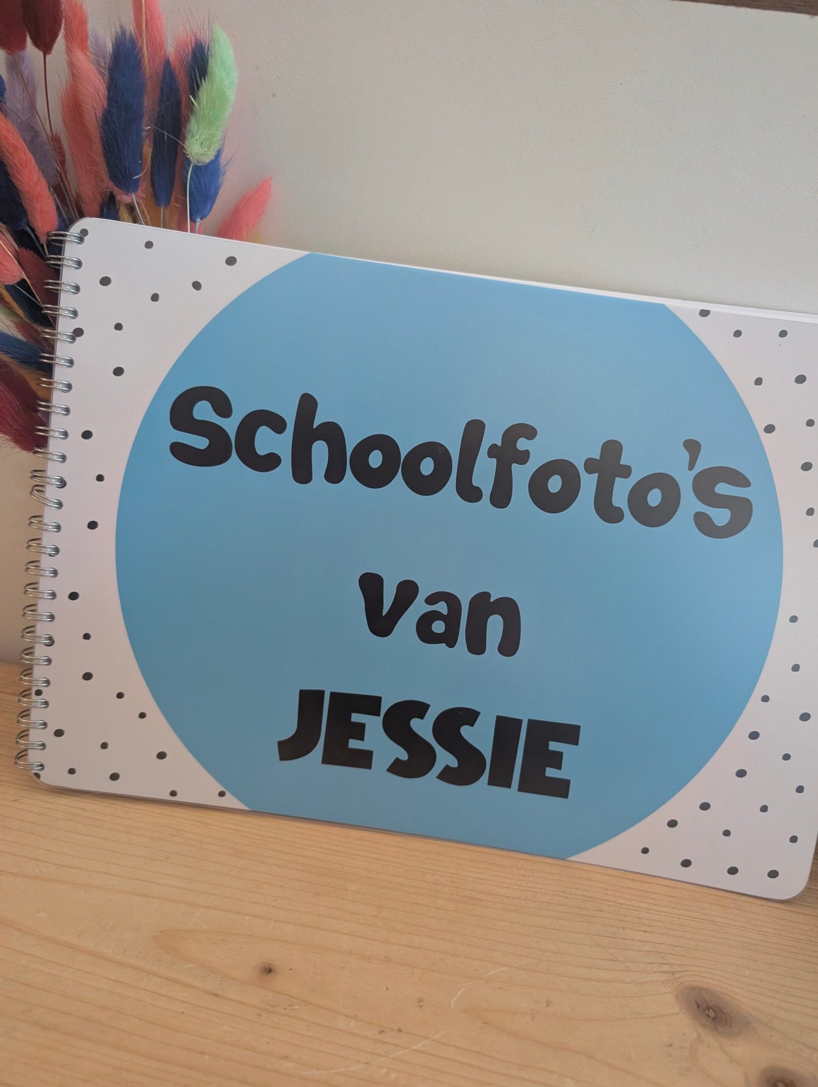 Schoolfotoboek Blauw met naam - Afbeelding 19