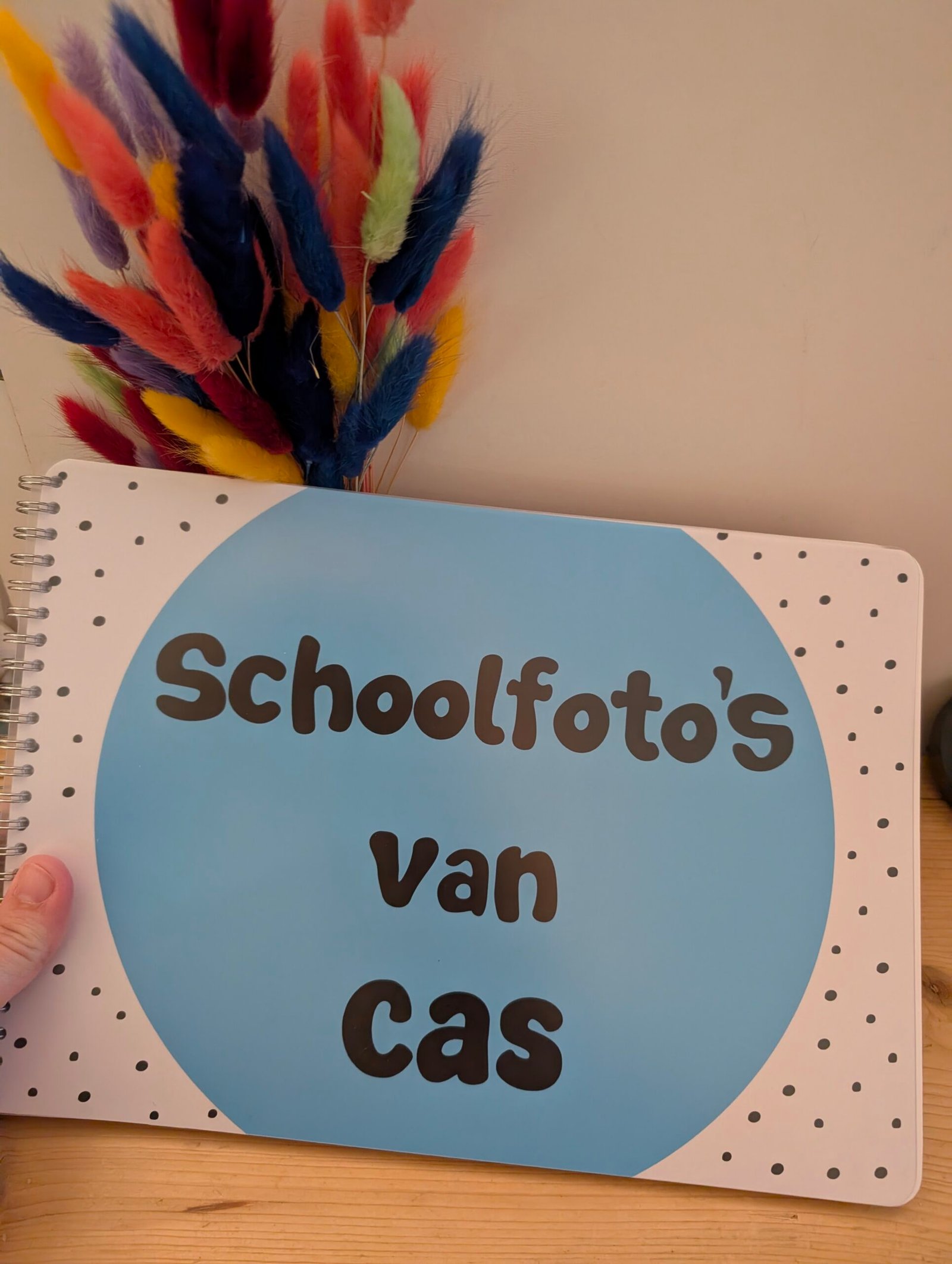 Schoolfotoboek Blauw met naam - Afbeelding 20
