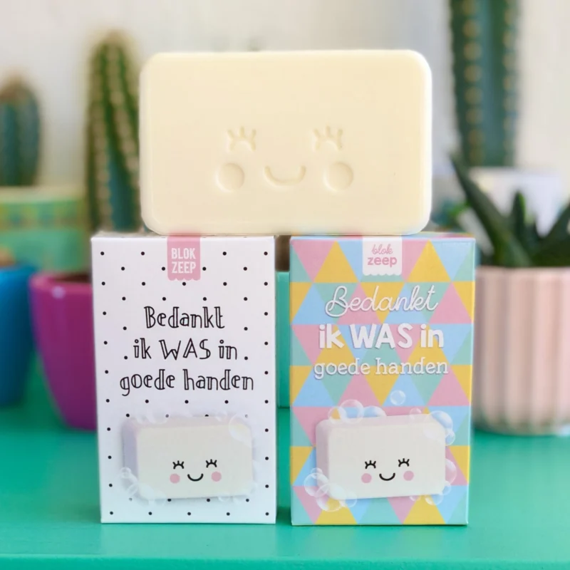 Zeepje : Bedankt, ik WAS in goede handen ( zwart/wit) - Afbeelding 4