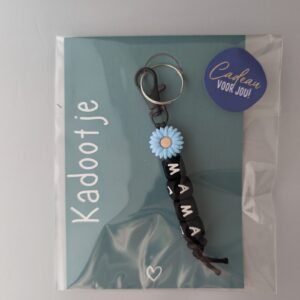 Sleutelhanger mama met kaart