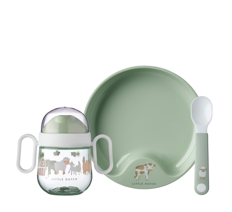 Little Dutch Babyservies Mepal Mio 3-delig - Little Farm