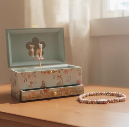 Little Dutch Juwelendoosje met muziek - Forest Friends - Afbeelding 4