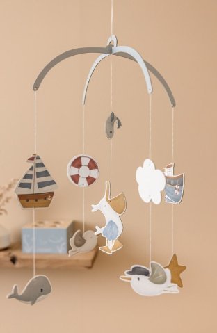 Little Dutch Kartonnen mobiel Sailors Bay FSC - Afbeelding 3