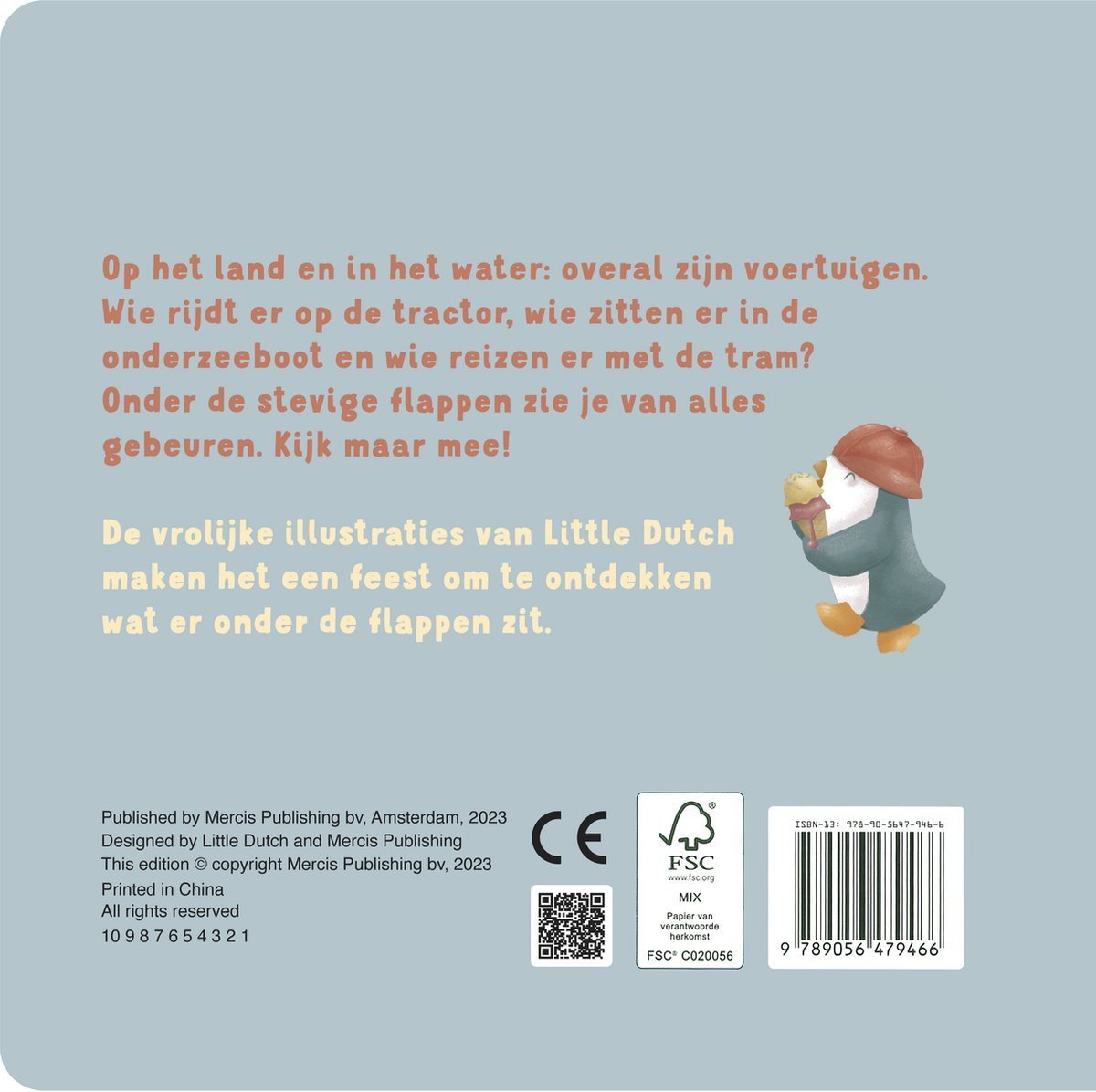 Little Dutch - Mijn flapjesboek - Voertuigen - Afbeelding 2