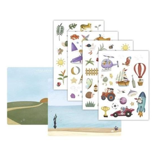 Little Dutch Raamstickers Jim & Friends - Afbeelding 3