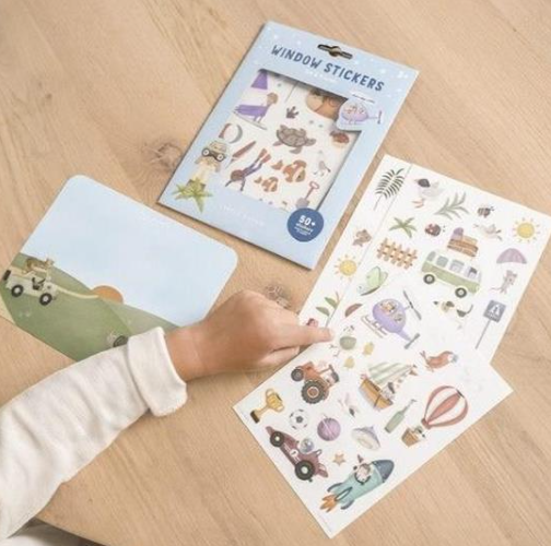 Little Dutch Raamstickers Jim & Friends - Afbeelding 4