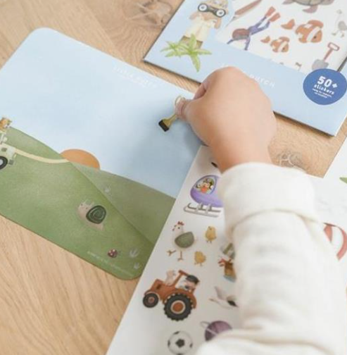 Little Dutch Raamstickers Jim & Friends - Afbeelding 5