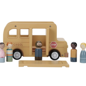 Little Dutch - Schoolbus met poppetjes FSC