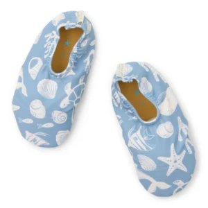 Little dutch StrandSchoenen - Blauw - Sea Life Maat 25/26