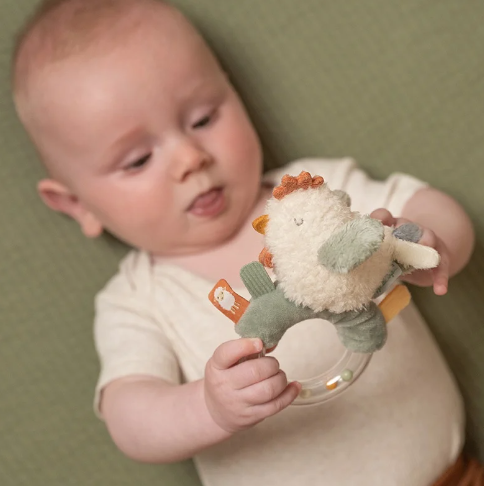 Little Dutch Ringrammelaar kip Little Farm - Afbeelding 2