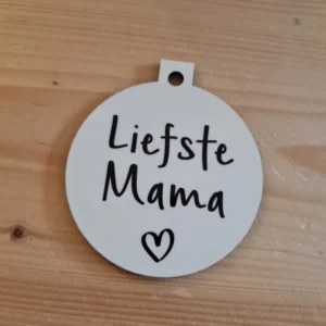 Kerstbal Liefste Mama