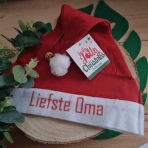 Kerstmuts met bel, Liefste Oma