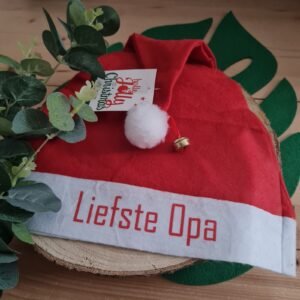 Kerstmuts met bel, Liefste Opa