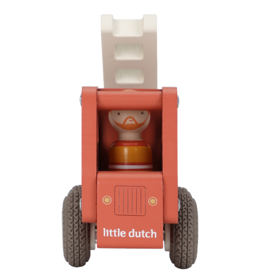 Little Dutch Houten Brandweerauto - Afbeelding 3