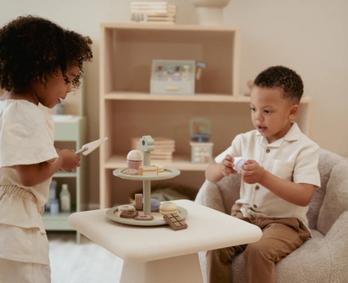 Little Dutch Houten Etagere met Gebak FSC - Afbeelding 7