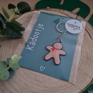 Kaart + Sleutelhanger ingepakt Koekmannetje