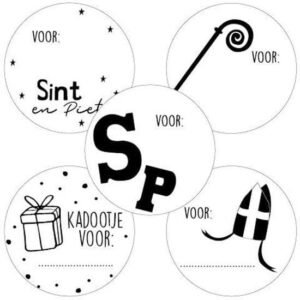 Stickers Sinterklaas