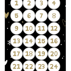 Stickervel Advent