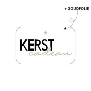 Sticker Kerstcadeau