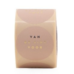 Sticker “van de Sint”