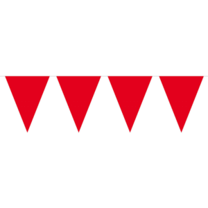 Vlaggenlijn XL Rood, 10mtr.