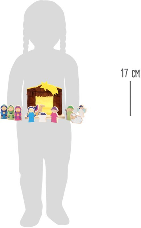 Houten Kerststal - Afbeelding 3