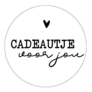 Sticker Cadeautje voor jou
