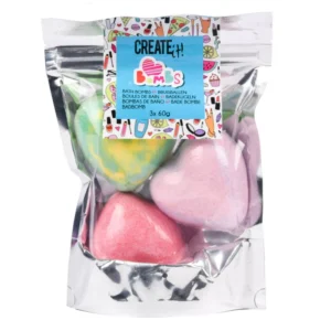 Create It! Bruisballen Hart, 3st.